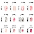 thumbnail image 4 of CNKOO Rhinestone Decorated Fake Nails Chip-Proof Smudge-Proof Fake Nails for Professional Nail Specialist Jelly Glue, 4 of 6