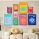 thumbnail image 2 of Póster de pared con impresiones de estilo bohemio maximalista, pintura en lienzo moderna con diseño de palmeras de Mykonos y Miami para decoración del hogar, 2 of 5