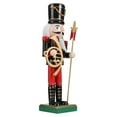 thumbnail image 4 of 1pc Wooden Walnut Soldier Nutcracker Puppet Soldier Toys Home Decor Ornament, 4 of 9