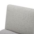 thumbnail image 5 of Bowery Hill 26"H Modern Fabric Counter Stool in Wordsworth Pebble/Gray, 5 of 7