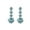PrimaryBlue, variant on S925 Sterling Silver Earrings Women's Mosan Diamond Earrings High-End Tassel Four-Claw 1 Carat Earrings Moissanite Earrings