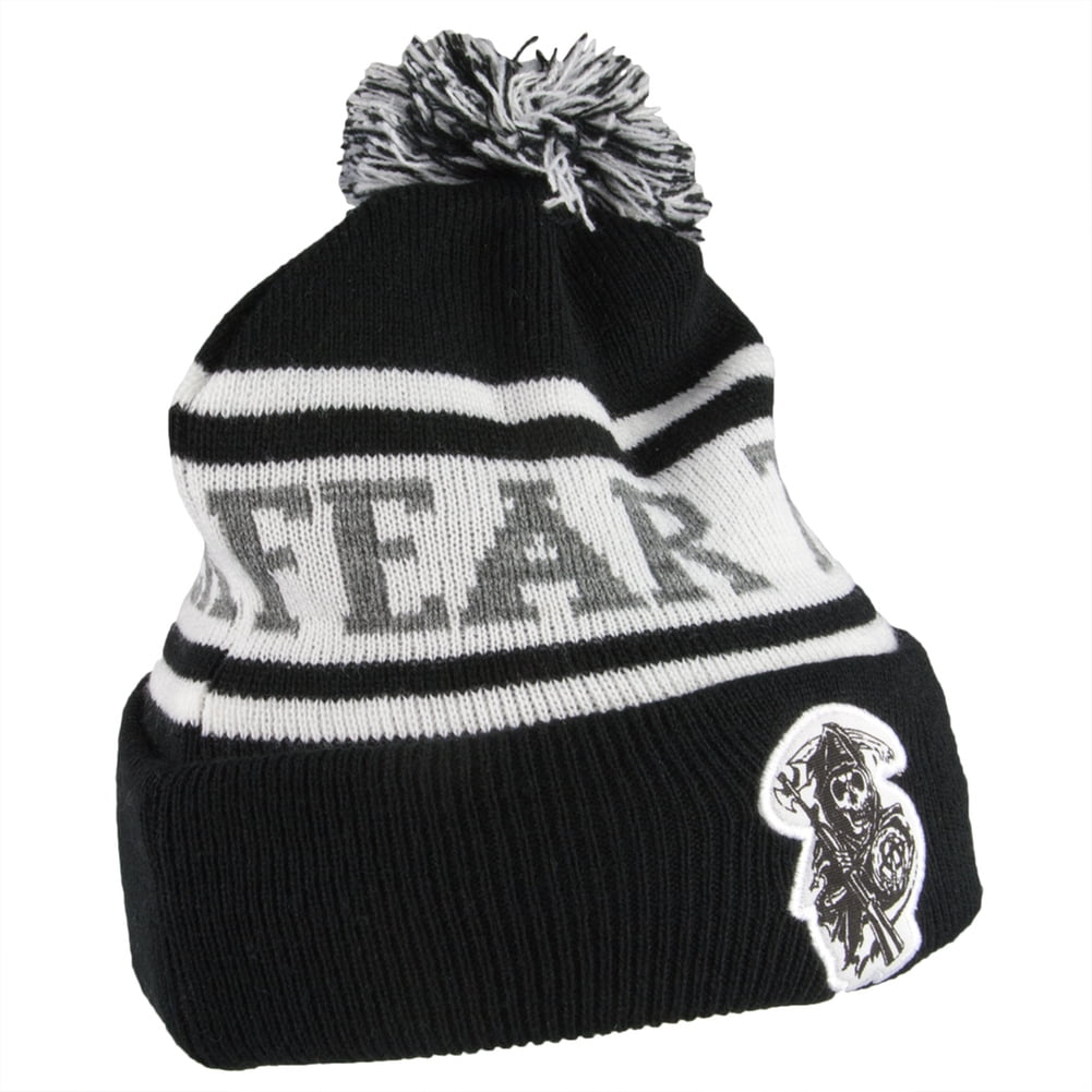 Reaper Pom Pom Knit Hat 
