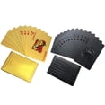 thumbnail image 3 of 24K Gold Playing Cards Poker Game Deck Poker Suit Plastic Magic Card Waterproof Deck For Gift Collection, 3 of 8