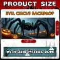 thumbnail image 2 of Telón de fondo Tingjoo Halloween con forma de araña gigante, 213 x 488 cm, 2 of 6