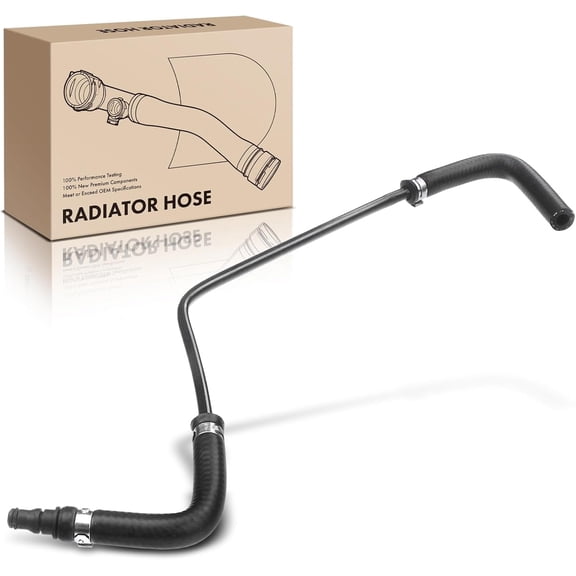 A-Premium Radiator Coolant Hose Compatible with Mercedes-Benz W203 C230 2003 2004 2005 L4 1.8L Gas, Engine To Expansion Tank, Replace# A2035010025, 2035010025