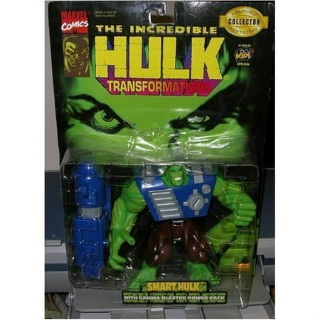 the incredible hulk: transformations smart hulk with gamma blaster power pack