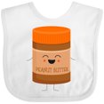 thumbnail image 3 of Inktastic Cute Kawaii Peanut Butter Boys or Girls Baby Bib, 3 of 4