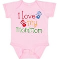 thumbnail image 3 of Inktastic I Love My Mommom Boys or Girls Baby Bodysuit, 3 of 5