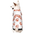 thumbnail image 5 of Uemuo Orange Fox for Winter Dog Hoodie Sweatshirts with Pockets Warm Dog Clothes for Small Dogs Chihuahua-X-Large, 5 of 8