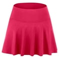 thumbnail image 3 of vigerkar Swim Skirt Swimsuit Bottom - High Waisted Bathing Suit Bottom Layer Ruffle Tummy Control Swim Skirt 2025 Red, S, 3 of 5