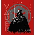 thumbnail image 2 of Girl's Star Wars: Obi-Wan Kenobi Darth Vader Sith Lord  Graphic Tee Red Small, 2 of 5