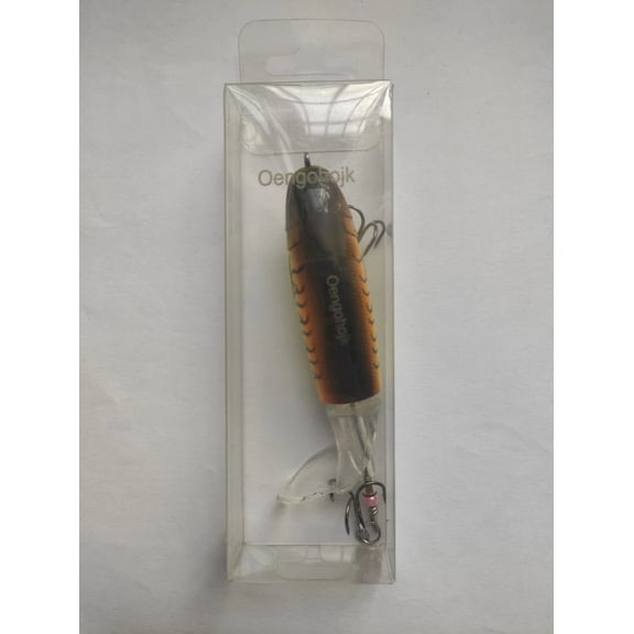Oengohojk Fishing Lure for Bass TopWater Baits with Floating Rotating Tail Hooks