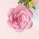thumbnail image 2 of KAKOWELY 1 pieza de 20 cm de flores de papel 3D para decoración de pared, ideal para fiestas, hogar, bodas, etc. (rosa), 2 of 5