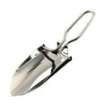 thumbnail image 2 of GOOHOCHY 11.5 Inch Mini Stainless Steel Garden Shovel with Comfortable Ergonomic Handle for Easy Planting and Transferring, Silver, 2 of 8