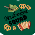 thumbnail image 4 of Inktastic Oktoberfest Squad Hat, Accordion, Pretzels Boys or Girls Baby Bib, 4 of 4