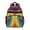 Colorful Tie Dye-3, variant on Colorful Tie Dye Pattern Backpack for School,Cute School Bag,Schoolbag with Adjustable Shoulder Straps & Padded Back,15.25"x11.5"x5.25"
