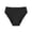 Black, variant on Krdevn Women Solid Mid Rise Seamless Ice Silk Bikini Underwear Ultra Thin Stretch Invisible No Show Soft Comfort Daily Panties Multi Pack Size:2XL