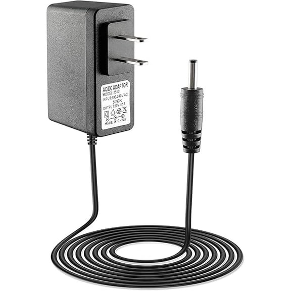 Wanhoo Car Jump Starter Charger - 15V 1A Power Supply Adapter with Charging Cable for Peak 450A-1000A Auto Battery Boosters, Compatible with Beatit, Tacklife, Gooloo & More Portable Jump Starters