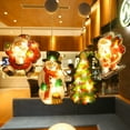 thumbnail image 3 of Bearachild Luz de ventana de Navidad a prueba de agua, decoración colgante de Navidad, funciona con pilas, para interiores y exteriores, lámpara Kits de decoración para fiestas tipo 4, 3 of 6