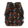 thumbnail image 4 of Pofeuu Monster Truck Print Backpack for Men and Women - Basic Bookbag Casual Daypack Backpacks for College Work Travel-One Size, 4 of 5