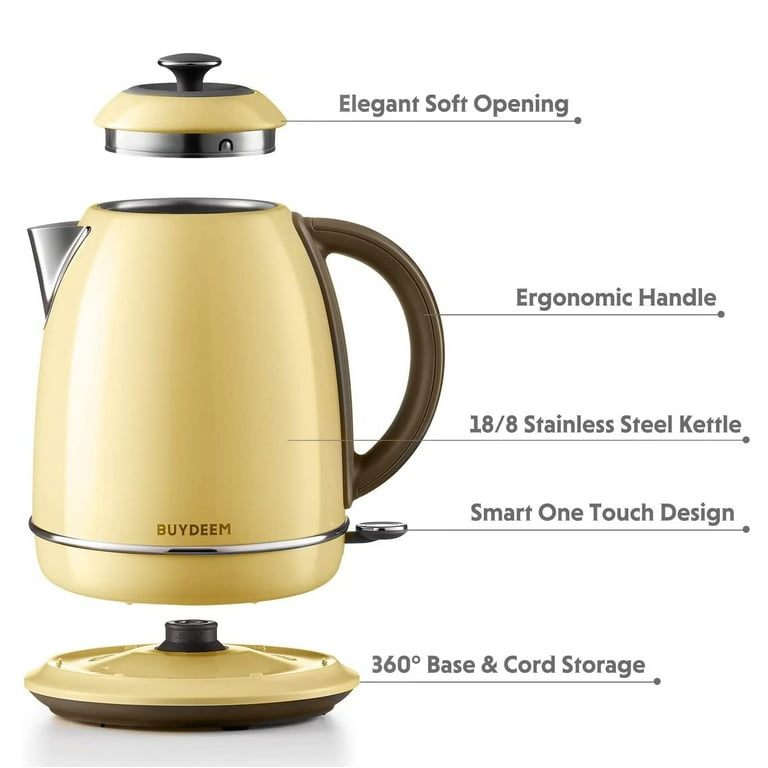 BUYDEEM Electric Gooseneck Kettle with Variable Temperature