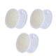 thumbnail image 1 of Juego de 6 esponjas de lufa para ducha para exfoliación profunda de la piel y limpieza revitalizante para baño, 1 of 6