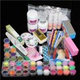 thumbnail image 2 of Professional Acrylic Nail Art Kit with Powder Glitter DIY Nail Art Tools False Nail Practice Tools Manicure Set, 2 of 7
