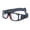 Black red, variant on Windproof Football Basketball Sports Eyeglasses Soccer Protective Eyewear Anti-Collision Eyewear Headband Goggles