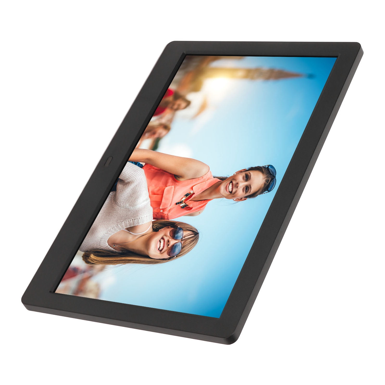 Cadre Photo Numérique 7 Pouces Avec Télécommande - Lecture USB/SD, Musique, Vidéo, Horloge, Calendrier - Non WiFi