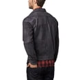 thumbnail image 2 of Bespoken Men's Leather Skillman Work Jacket 003036, Midnight, Medium, 2 of 3