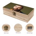 thumbnail image 3 of Posty Austin / Post Malone Caja Organizadora de Madera Rústica - Caja Decorativa Multifuncional para Escritorio, Hogar, Oficina, Joyas y Manualidades, 3 of 6