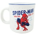 thumbnail image 6 of Marvel Spiderman Authentic 1962 20oz Ceramic Camper Mug, 6 of 7