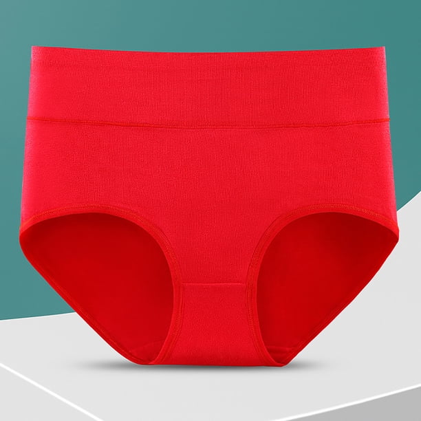 Puntoco Ropa interior para mujer, calzoncillos de moda para mujer, ropa interior cómoda de algodón de cintura alta, bragas sexys para mujer
