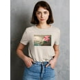 thumbnail image 2 of Roseate Spoonbill. T-Shirt Women -John James Audubon Designs, Female Large, 2 of 4