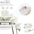 thumbnail image 2 of Silla Periquera Para Bebe Portatil Plegable Asiento Con Charola, 2 of 6