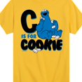 thumbnail image 3 of Sesame Street - C Is For Cookie - Toddler and Youth Short Sleeve Graphic T-Shirt, 3 of 5