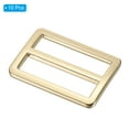 thumbnail image 3 of Uxcell Tri-Glide Slide Buckle for Metal Webbing Straps, Adjustable Fastener for Backpacks and Clothing Accessories Golden, 3 of 6