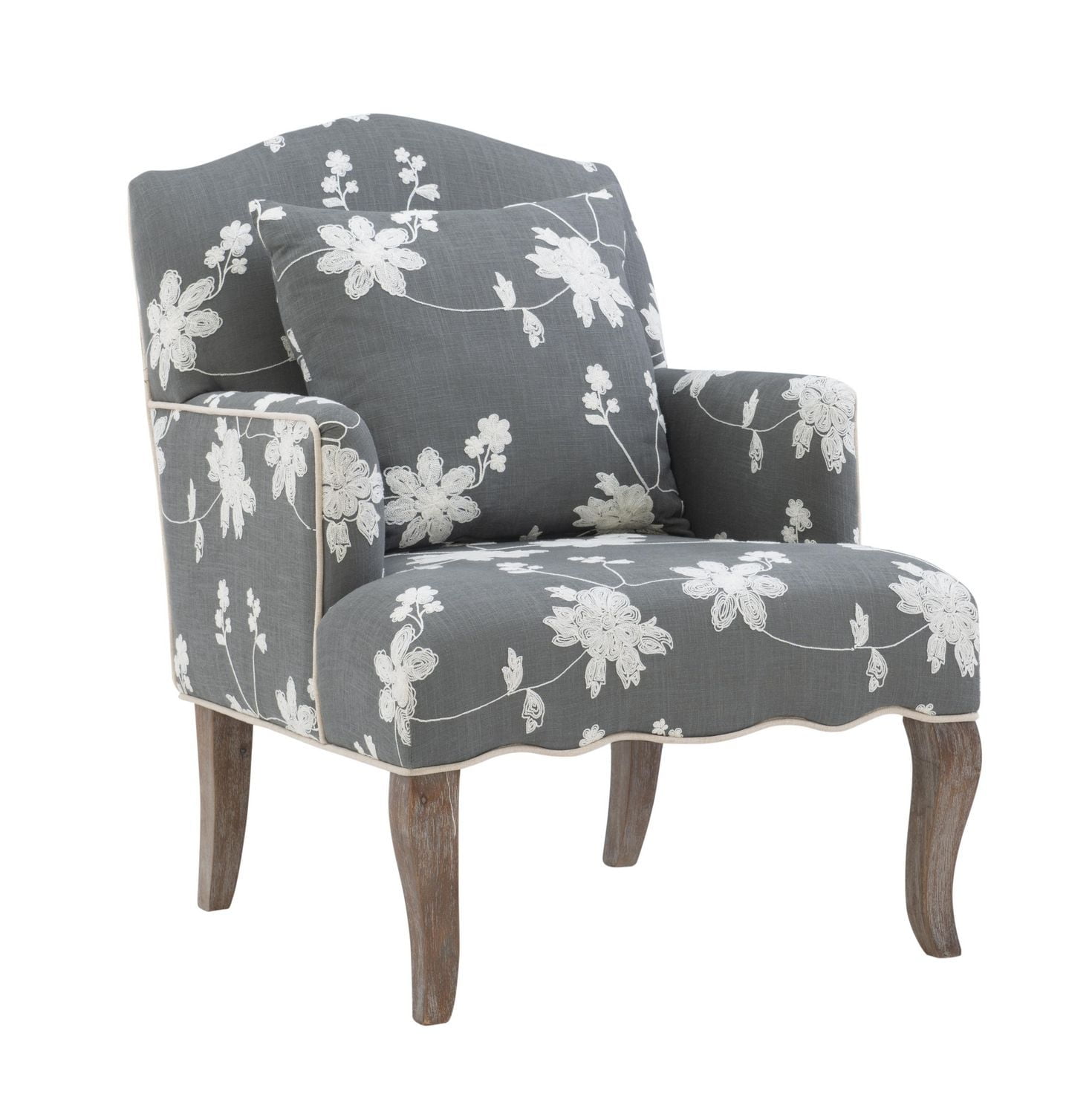 Lori Floral Armchair