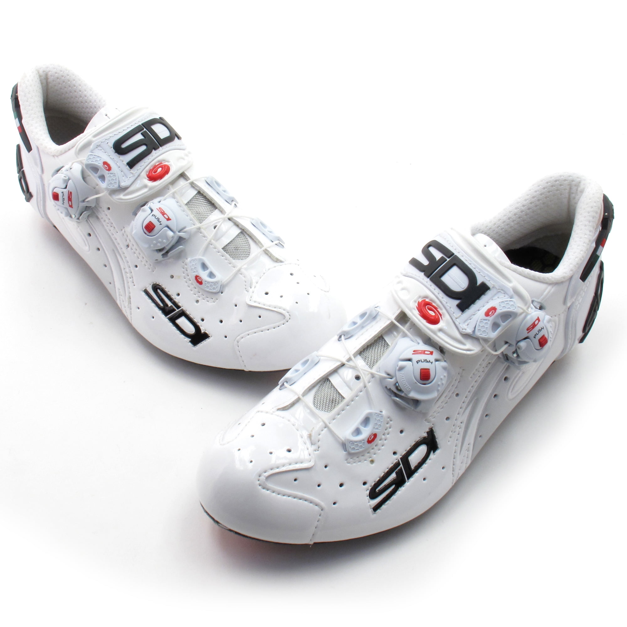 New SIDI WIRE Carbon Road Bike Cycling Shoes Blue Sky Black Red US Warehouse