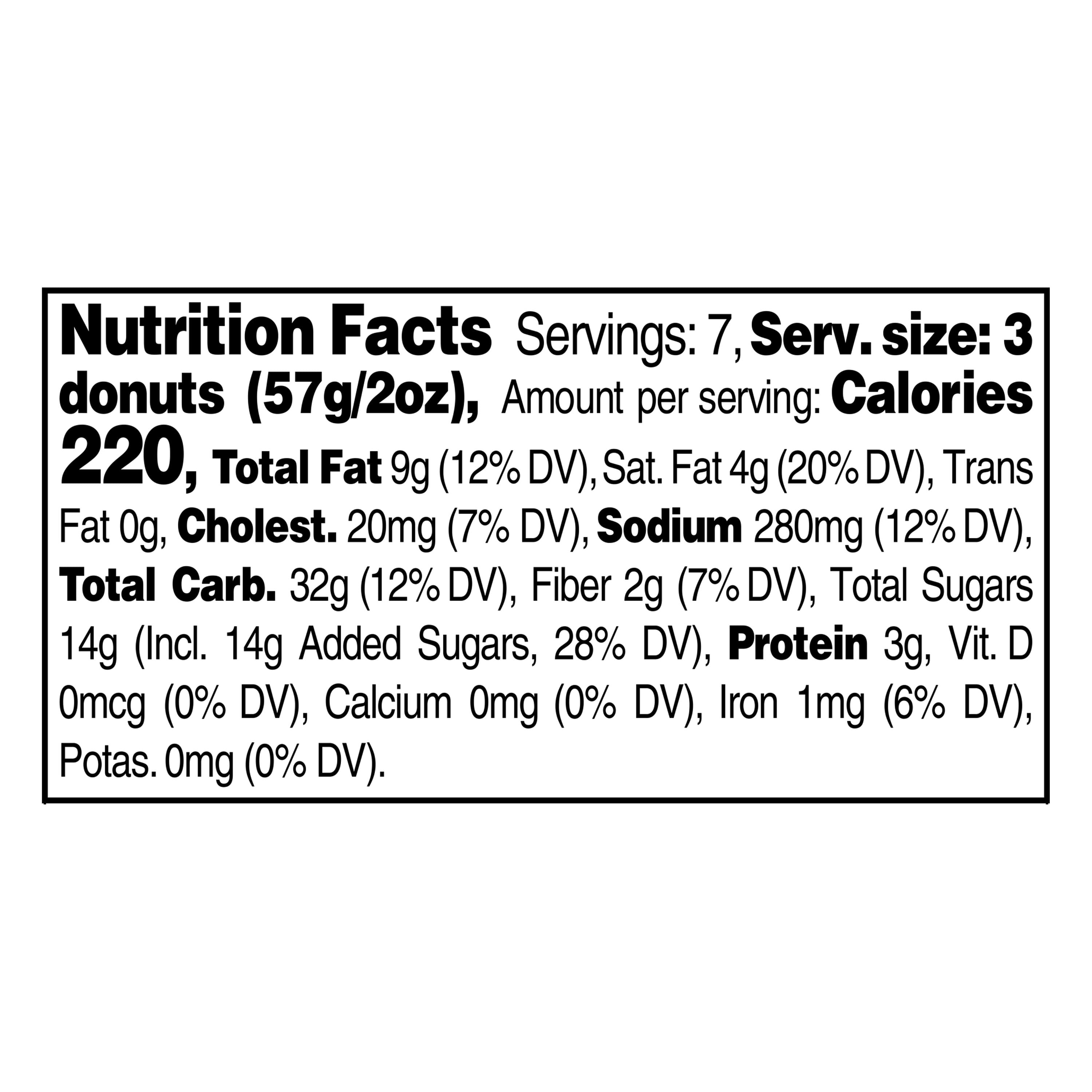 Freshness Guaranteed Powdered Sugar Mini Donuts, 14 oz Clamshell (Shelf Stable)