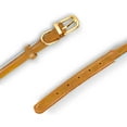 thumbnail image 5 of OOPSDOGGY Rolled Leather Dog Collar Reflective Soft Padded Pet Collar for Small Medium Large Breed Dogs Adjustable, Camel, 5 of 6