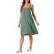 thumbnail image 4 of INSPIRE CHIC Camisón de Mujer Sin Espalda con Tirantes Cruzados, Pijamas Sueltos, Ropa de Casa Casual, Verde M, 4 of 6