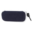 thumbnail image 1 of Estuche para gafas con cremallera Unique Bargains, almacenamiento ligero para gafas 6.38"x2.44"x1.57" Blanco, 1 of 5