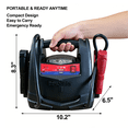 thumbnail image 5 of HPDAVV 1200A Lithium Jump Starter with Air Compressor, 4-in-1 Portable Car Battery Booster, 150 PSI Tire Inflator, USB Power Bank, LED Light, for 12V Vehicles, Gas up to 8.0L & Diesel up to 6.0L, 5 of 6