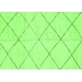 thumbnail image 1 of Ahgly Company Indoor Rectangle Solid Green Modern Area Rugs, 7' x 10', 1 of 4