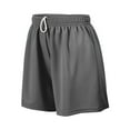 thumbnail image 2 of Augusta Girls Wicking Mesh Shorts 961 Black S, 2 of 3