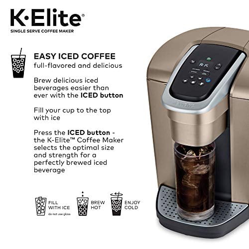 Keurig K-Elite Brushed Gold Single Serve Coffee Maker - Walmart.ca