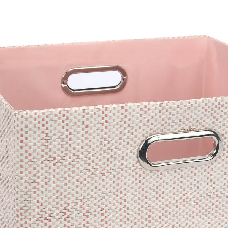 Pink Ombre Foldable/Collapsible Storage Bin/Basket – Lambs & Ivy