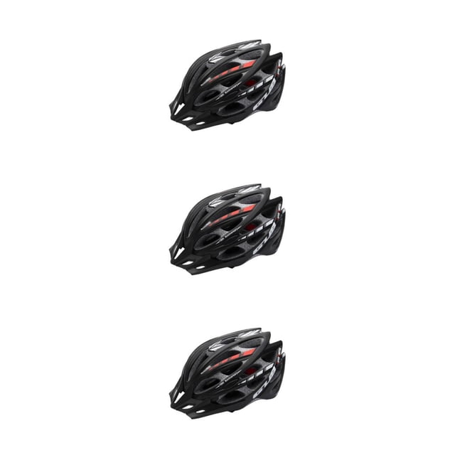 Casco de bicicleta Toystoory 30 agujeros protección transpirable absorción de impactos Negro/L