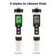 thumbnail image 2 of Medidor de pH digital 4 en 1 PH ORP H2 Temperatura Monitor de calidad del agua Probador yeacher sin retroiluminación, 2 of 7